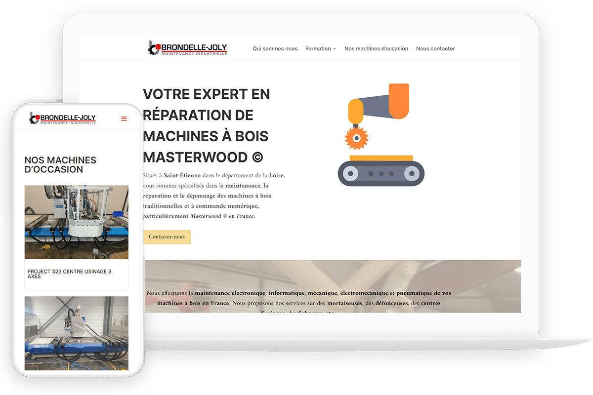 Brondelle & Joly Site internet Brondelle & Joly